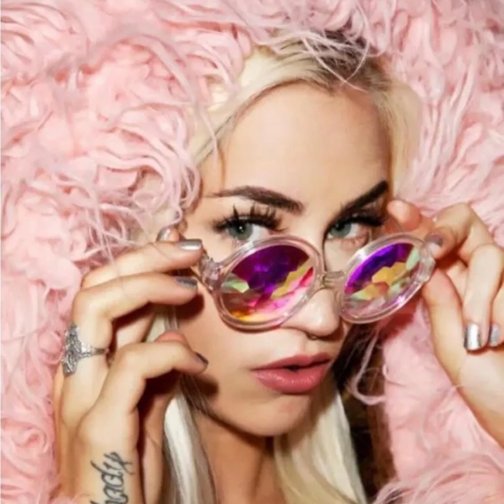 Kaleidoscope glasses